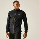 Pánská fleecová mikina regatta rivake černá l