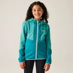 Dětská fleecová mikina regatta dissolver x tyrkysová 158