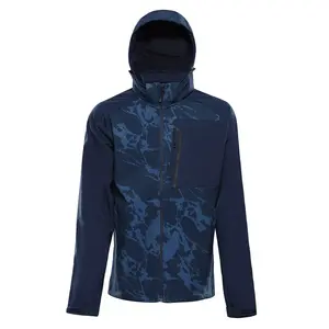 Pánská softshellová bunda alpine pro hoor modrá xxl plus