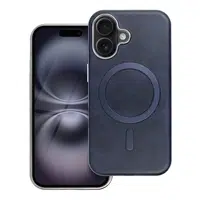 Zadní kryt GENTLEMAN MAG COVER Case compatible with MagSafe proApple iPhone 15 Pro, modrá