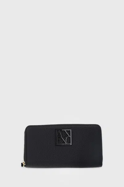 Peněženka Armani Exchange černá barva, XW000361 AF11902