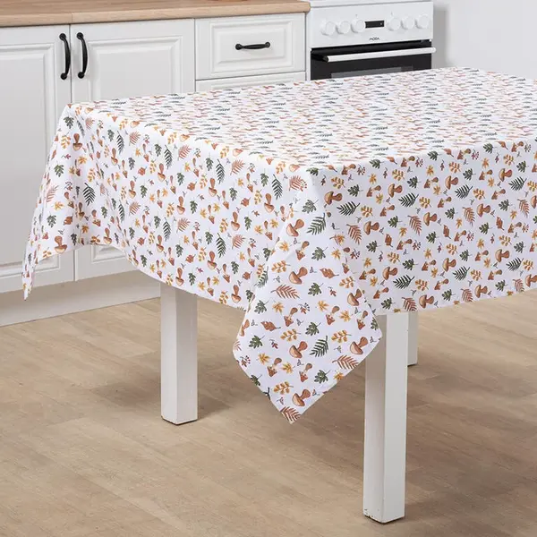 Ubrus s potiskem HOUBY 140 x 180 cm