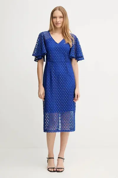 Šaty Joseph Ribkoff modrá barva, midi, 251744