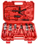 Kleště na hadicové spony, sada 9 dílů - SIXTOL