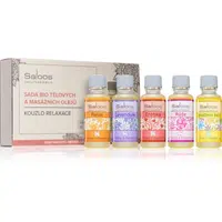 Saloos Bio Tělové A Masážní Oleje Kouzlo Relaxace dárková sada