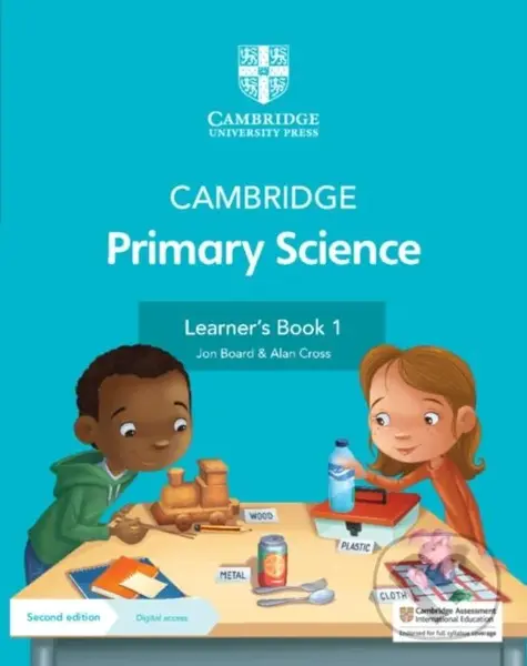 Cambridge Primary Science Learner's Book 1 with Digital Access (1 Year),Cambridge Primary Science Learner's Book 1 with Digital Access (1 Year) - knih