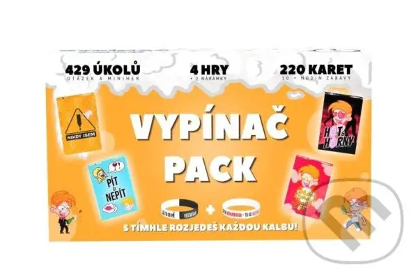 Vypínač PACK - hra z kategorie Party hry