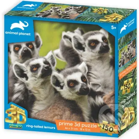 Lemur - puzzle z kategorie Zvířata