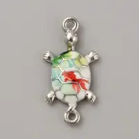 Alloy Enamel Connector Charms