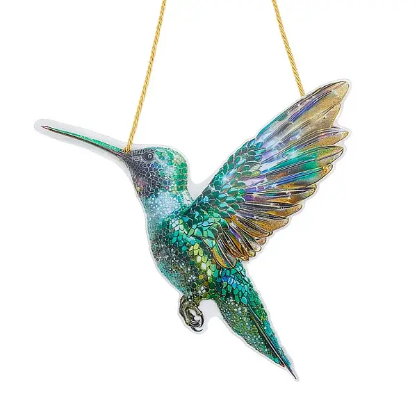 Acrylic Bird Hanging Suncatchers