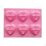 Food Grade Silicone Heart-shaped Molds Trays