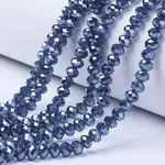 Electroplate Glass Beads Strands