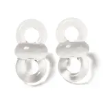 Transparent Acrylic Connector Charms