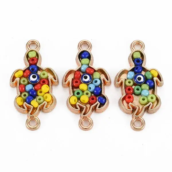 Alloy Enamel Links Connectors