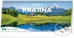 NOTIQUE Stolní kalendář Krajina 2026 (řádky, 2-týdenní)