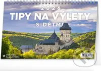 NOTIQUE Stolní kalendář Tipy na výlety s dětmi 2026