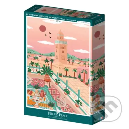 Mešita Koutoubia, Maroko - Nidhi Kachhadiya - puzzle z kategorie Města a stavby