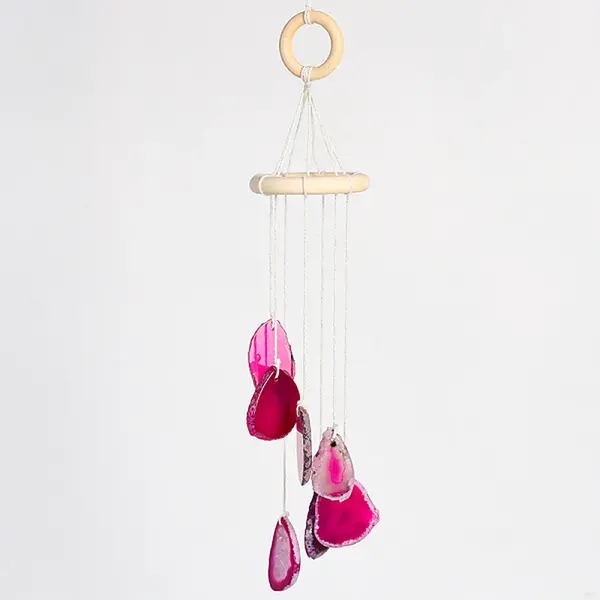 Nuggets Natural Agate Wind Chime