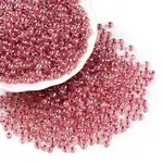 6/0 Transparent Inside Colours Glass Seed Round Beads