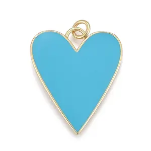 Brass Enamel Pendants