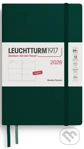 Weekly Planner 2026 Paperback (B6+) Forest Green,Weekly Planner 2026 Paperback (B6+) Forest Green