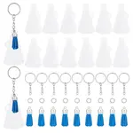 DIY Blank Loudspeaker Charm Keychain Making Kit