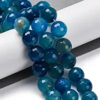 Natural Agate(Dyed & Heated) Beads Strands