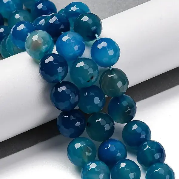 Natural Agate(Dyed & Heated) Beads Strands