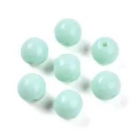 Opaque Solid Color Glass Beads