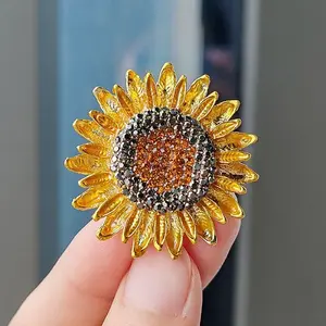 Sunflower Enamel Pins