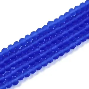 Transparent Glass Beads Strands