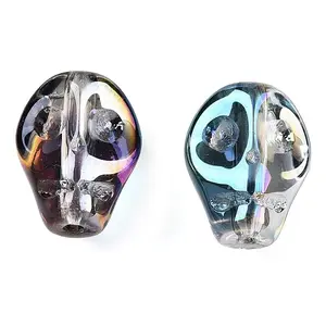 Electroplate Glass Beads Strands