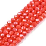 Electroplate Glass Beads Strands