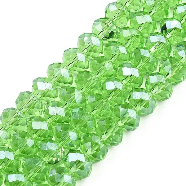 Electroplate Glass Beads Strands
