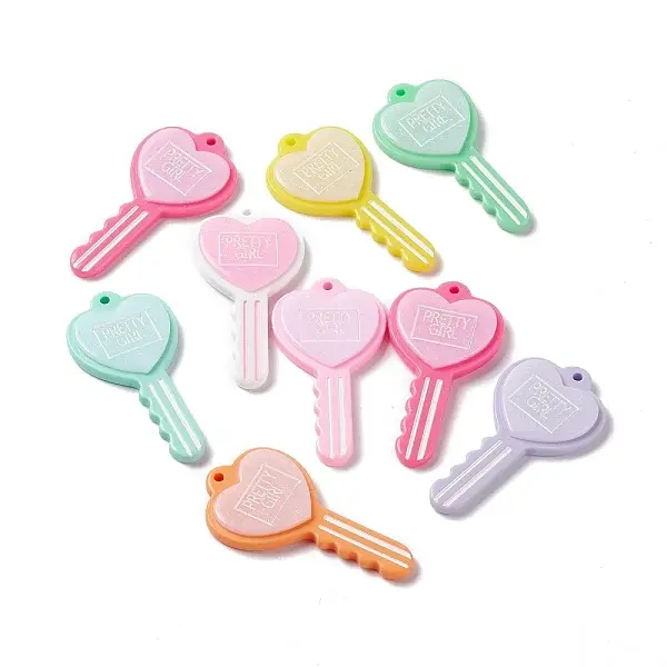 Opaque Resin Big Pendants