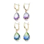 Light Gold Brass Hoop Earrings