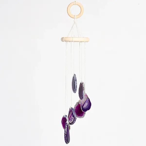 Nuggets Natural Agate Wind Chime