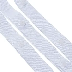 Polyester Sewing Snap Button Tape