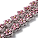 Handmade Porcelain Flower Beads Strands