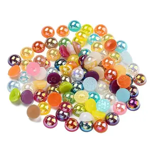 Electroplate Acrylic Cabochons