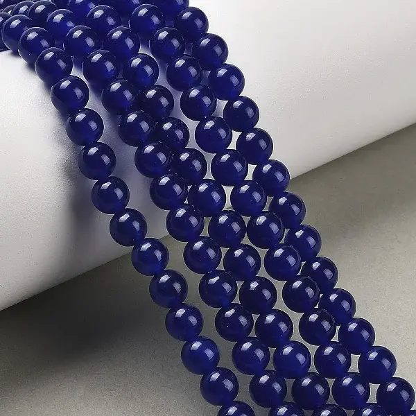Natural & Dyed Malaysia Jade Bead Strands