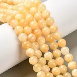 Natural Yellow Jade Beads