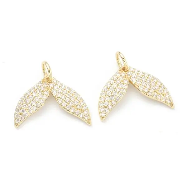 Brass Clear Cubic Zirconia Pentands