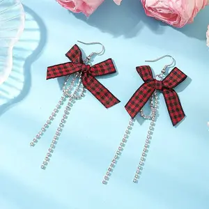 Polyester Dangle Earrings