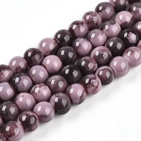 Baking Painted Glass Beads