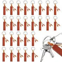 26Pcs Iron Key Ring Keychain