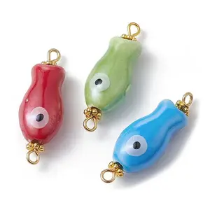 Handmade Porcelain Connector Charms