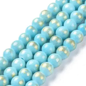 Natural Mashan Jade Beads Strands