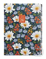 Týdenní diář 2026 Oskar Lamino A5 Květiny