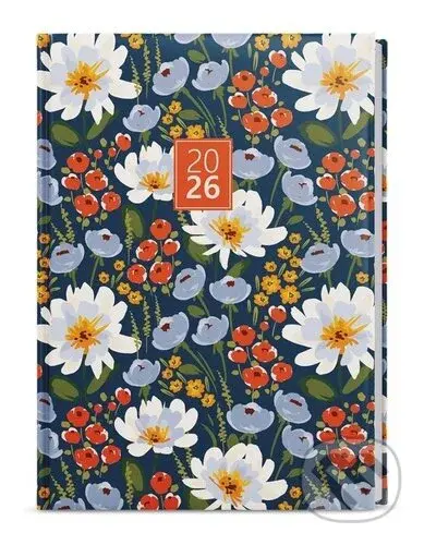Týdenní diář 2026 Oskar Lamino A5 Květiny